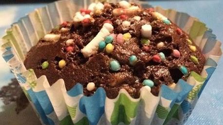 Muffin al cioccolato e praline